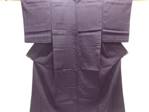 大正ロマン　無地単衣着物